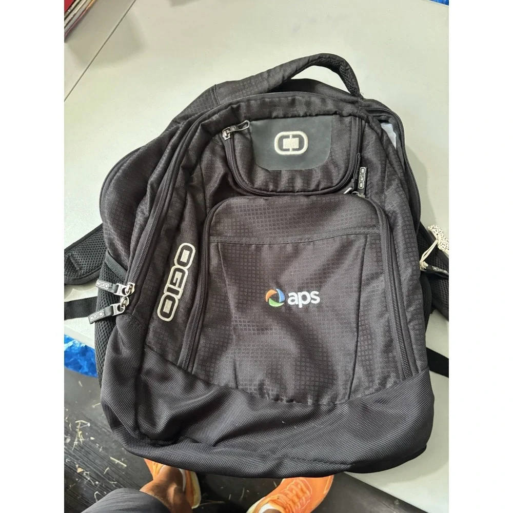 Ogio Excelsior x Aps Black Laptop Backpack Travel Work Wear Casual Travel